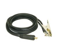 Pince de masse 200 A + câble 35 mm² 5 M connecteur 13 mm