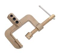 Pince de Masse de Soudage en Cuivre pour Soudeuse Manuelle, or | Mâchoire Précise, Ressort Renforcé, Connexion Solide, pour Acier et Plaques Inox Fines en Mig