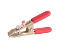 Pince de mise à la terre pour soudage Pince de terre à souder en laiton robuste, Type A, vis, Clip de terre(A type 500A Red)