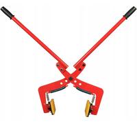 Pince de pavage RodClamp 325 kg – Pince verticale à levier pour le transport de pavés | 6–18 cm | 9 kg | Pince manuelle avec embouts antidérapants