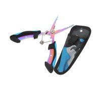 Pince de Pêche Compacte en Acier Inoxydable Multifonction pour Lignes | Cisaille Professionnelle pour Activités de Pêche, Coupe Nette des Tresses, Format Portable pour Usage Quotidien