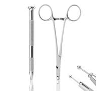 Pince de piercing pour boules de 3 mm - Pince en acier inoxydable pour bijoux de corps