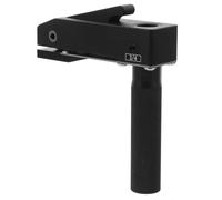 Pince de Positionnement pour Établi de Menuiserie à Serrage Rapide | Alliage D'aluminium Noir, Usage sur Tables de Travail du Bois, Format Compact Portable, Usage Professionnel