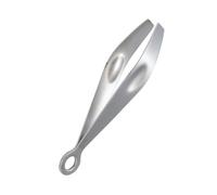 Pince de Précision en Acier Inoxydable pour Arêtes et Poils, Argenté | Usage Culinaire et Stylisme, Nettoyage Facile, Prise Pratique, Format Manuel, Finition Argentée
