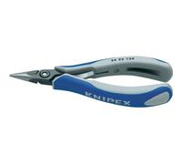 Pince de préhension à becs demi-ronds pour l'électronique Knipex 34 22 130
