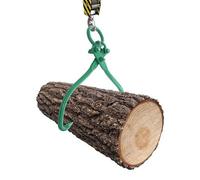 Pince de préhension de bois, capacité de 1500 kg. Pince à bois, ouverture de mâchoire de 18 pouces. Pince forestière avec anneau de chaîne pour treuil de tracteur