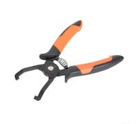 Pince de retrait de goupille de poussée automobile pour clips de panneau de fixation 40° 85° pointe coudée en acier au carbone (40°)