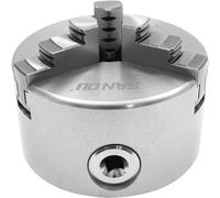 Pince de serrage à 3 mors, diamètre 100 mm, course des mors 30-90 mm, précision 0,07 mm, poids 3,17 kg, compatible avec les tours et les machines CNC