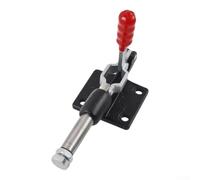 Pince de serrage de 230 kg de force de maintien pour le service de | Fer haute résistance, revêtement résistant à la rouille, tenue de 227 kg, poussoir pour piston, poignée rouge