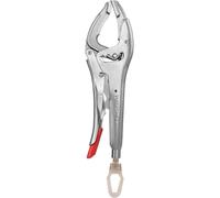 Pince de serrage de 250 mm, pince à bloc avec une ouverture de 50 à 100 mm, mâchoires courbées, acier chromevanadium