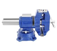 Pince de serrage de table - Pince de serrage pour établi - Grande capacité de charge - Rotation à 360° - Pour le travail du bois - Pour le modélisme - Bleu