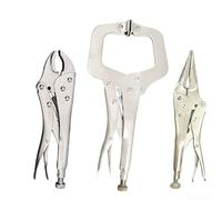 Pince de serrage en C de 27,9 cm, pour outil de fixation de soudage robuste | Pince de serrage de type C de 27,9 cm. Multifonction pour le soudage et la fixation. Patin pivotant et poignée ergonomique.