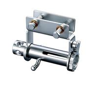 Pince de serrage miniature en acier robuste - Taille compacte sans soudure nécessaire pour une utilisation sûre dans des applications de cargaison lourdes sans liants de charge de soudure