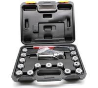 Pince de serrage MT3 ER32 - Prolongateur de fraise - Plage de serrage : 3 à 20 mm - Coffret de 15 pièces de pinces de serrage ER32 - Pour fraiseuse et tour - Métal - Ø 32 mm