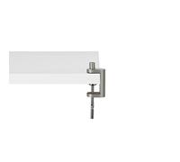 Pince de Serrage pour Lampe à Poser, Argent Lustre