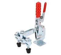 Pince de serrage verticale, capacité de 227 kg, à double tête, à double levier