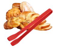 Pince de service - Accessoire de cuisine résistant à la chaleur et antiadhésif - Pince de préhension pour ustensiles de cuisine, pour salade, rôtis, camping, viande, bacon, bœuf, gâteau, friteuse