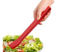 Pince de Service pour Aliments - Antiadhésive et Résistante à la Chaleur - Ustensile de Cuisine Nomade - pour Servir les Salades, Barbecue, Viandes, Poulet, Friture, Gâteaux