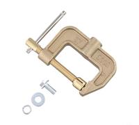 Pince de terre en cuivre 500 A en forme de G pour soudage à l'argon, support d'électrode en laiton haute puissance pour soudage au gaz, immergé, résistance et goujons