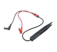 Pince de test de puce multimètre Sonde Outil de précision pour composants SMD LED broches - Câble 660 mm 250 V Max Grip antidérapant