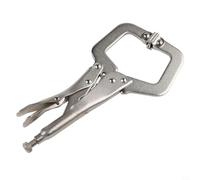 Pince de verrouillage en C de 22,9 cm en acier robuste avec vis réglable pour coller, assemblage, projets de soudure, outil d'atelier