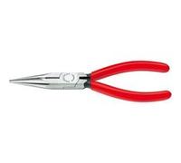 Pince d'électronicien, forme droite, en acier au chrome vanadium, tête polie, poignées à gaine en plastique, Long. : 160 mm G
