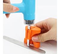 Pince d'estampage légère fabriquée en plastique d'ingénierie et composants métalliques pour une utilisation prolongée dans l'artisanat et le marquage industriel (6 x 6 mm)