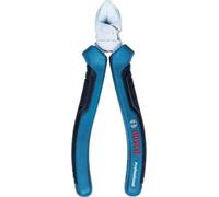 Pince diagonale Bosch Professional, 160mm, Mécanisme de levier optimisé, Revêtement en caoutchouc souple, Bords antidérapants