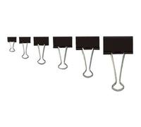Pince double clip Foldback, (L)19 mm, écartement: 7 mm