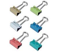 Pince double clip mauly 214, largeur: 19 mm, blanc