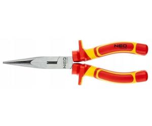 Pince droite rallongée 200mm 1000V CrV polie 01-225