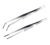 Pince du Chef - Professionnel - 20cm - Acier inoxydable - 2 pièces - Précision culinaire