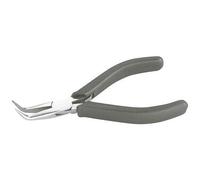 Pince électronique bec 1/2 rond - coudé 45° SAM OUTILLAGE