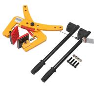 Pince élévatrice pour bordures - Pince en forme de tige - Capacité de charge : 350 kg - Portée : 4 à 18 cm - Acier faiblement allié de haute qualité - Jaune