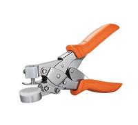 Pince Emporte-Pièce Polyvalente, Perforation 4MM | Éjection Automatique des Déchets, Pince à Perforer, Ergonomique, pour Emballage, Atelier, bricoleurs