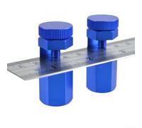 Pince en aluminium antirouille pour projets de toiture d'escalier (B) | S'adapte aux équerres de charpente standard, empêche le glissement, positionnement stable, idéal pour les escaliers et les