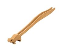 Pince en Bois, 22,8cm Motif Écureuils Mignons Pince en Bois Cuisine Résistantes à la Chaleur Pince Grille Pain Gadgets de Cuisine pour Fromage Viande Fruits Pain Aliments Frits