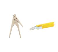 Pince en métal pour colliers - Zenitech & JOKARI 10282 Couteau à dégainer, Jaune Multicolore
