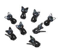 Pince en Plastique pour 8 Pièces Fermer les Sachets Chat Noir | Pince à Sachet, Pince Paquet Chat, Pinces Sachets, Usage la Cuisine, Fermeture Hermétique