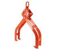 Pince forestière double capacité 1500 kg - pour troncs max 100cm - Pince de levage 4 mandrins de serrage - Force 1,5 tonnes