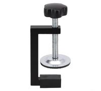 Pince G robuste pour le travail du bois, étau réversible avec mâchoire étendue de 10 à 57 mm, outil de fixation de perçage stable pour établi en bois et plastique, noir
