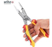 Pince isolée WIHA 1000V VDE, outil à main isolé pour électricien
