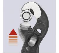 Pince - KNIPEX - CLE AJUSTABLE 10-32MM - Auto-serrage - Acier Chrome Vanadium