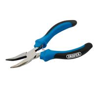 Pince Mini À Nez Courbé Draper Soft Grip 125Mm Ressorts Doubles 12540