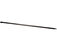 Pince-monseigneur, longueur 1 500 mm, largeur 35 mm, avec mâchoire et pointe, laquée noir
