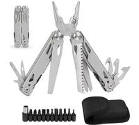 Pince multifonction pliable 16-en-1 avec 11 embouts de tournevis