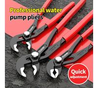 Pince multifonctionnelle pour pompe à eau, clé universelle à grandes ouvertures réglables rapidement, clé pour chauffe-eau, 1 pièce 10 inch
