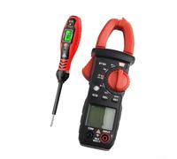 Pince multimètre numérique ST181 intelligent avec stylo de test B19, testeur de tension de courant AC/DC pour diagnostic électrique (ST181 B19 croix)