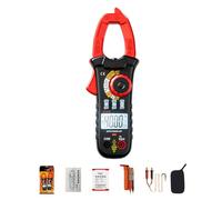 Pince multimètre portable 1000 A pour le dépannage électrique domestique, de courant alternatif, de courant continu, écran LCD rétroéclairé, lampe de poche et jauge de testeur de pince de de