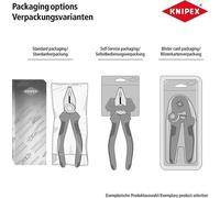 Pince multiprise Cobra haute technologie chromée, avec revêtement antidérapant en plastique, 125 mm, 87 03 125